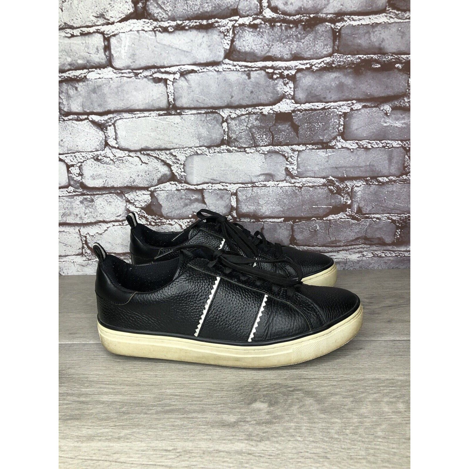 Other G-Fore Disruptor Black Leather Lace Up Casual Golf Shoes Wom Size US 10 / IT 40 - 3 Thumbnail