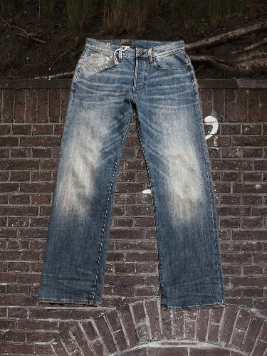 G-Star G-STAR 3301 LOOSE Jeans Faded Blue Denim STREETWEAR Size US 28 / EU 44 - 1 Thumbnail