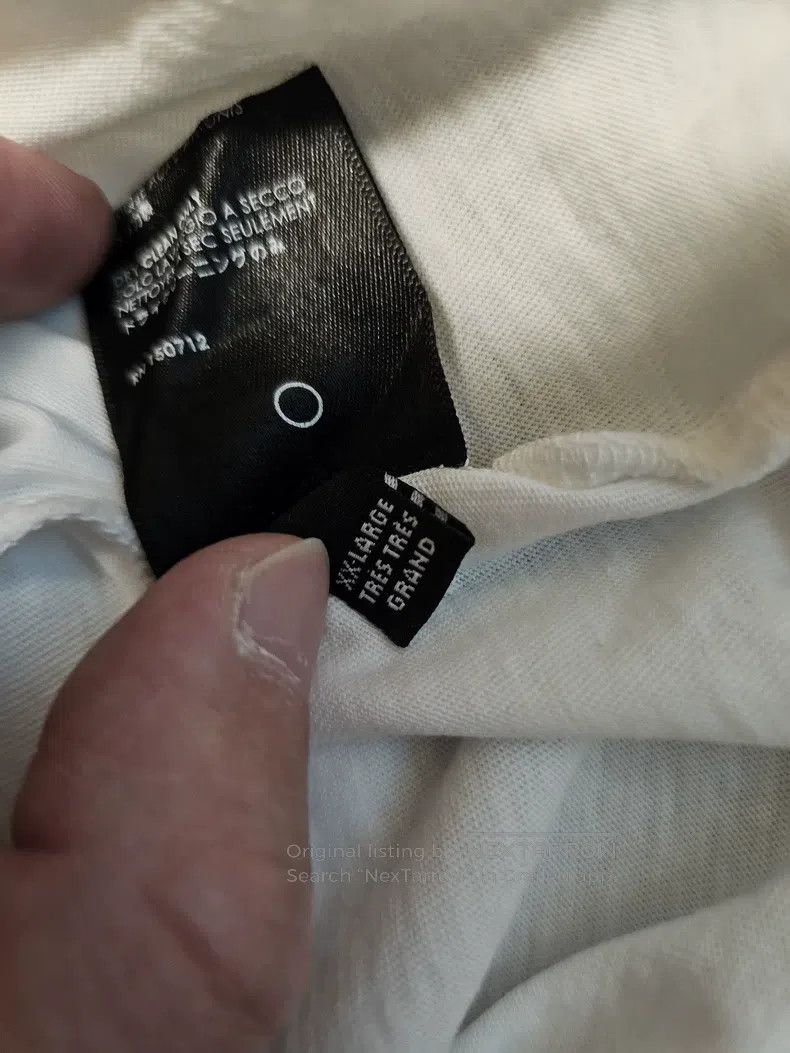 Amiri Amiri Size XXL White T-shirt Size US XXL / EU 58 / 5 - 6 Thumbnail