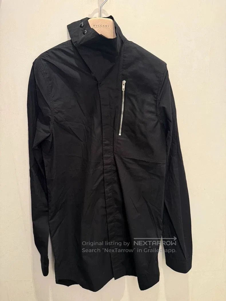 Rick Owens Rick Owens Men's High Neck Shirt . Size US S / EU 44-46 / 1 - 1 Thumbnail