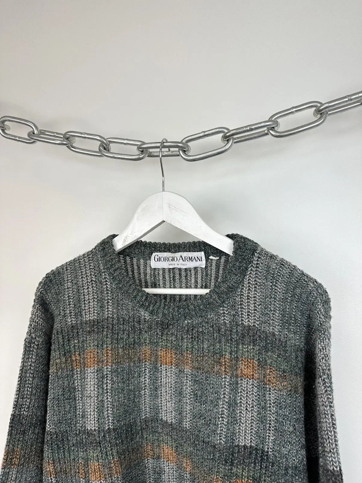 Giorgio Armani Giorgio Armani Wool Sweater Size US XL / EU 56 / 4 - 11 Thumbnail