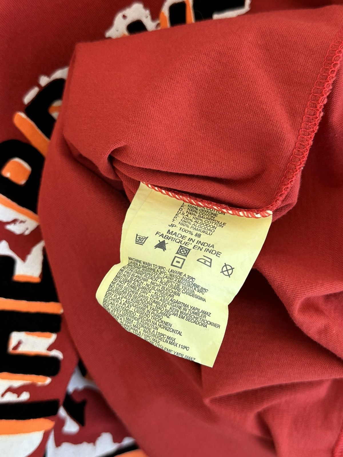 Diesel × Vintage Vintage Diesel Printed Red T-shirt Size US M / EU 48-50 / 2 - 8 Thumbnail