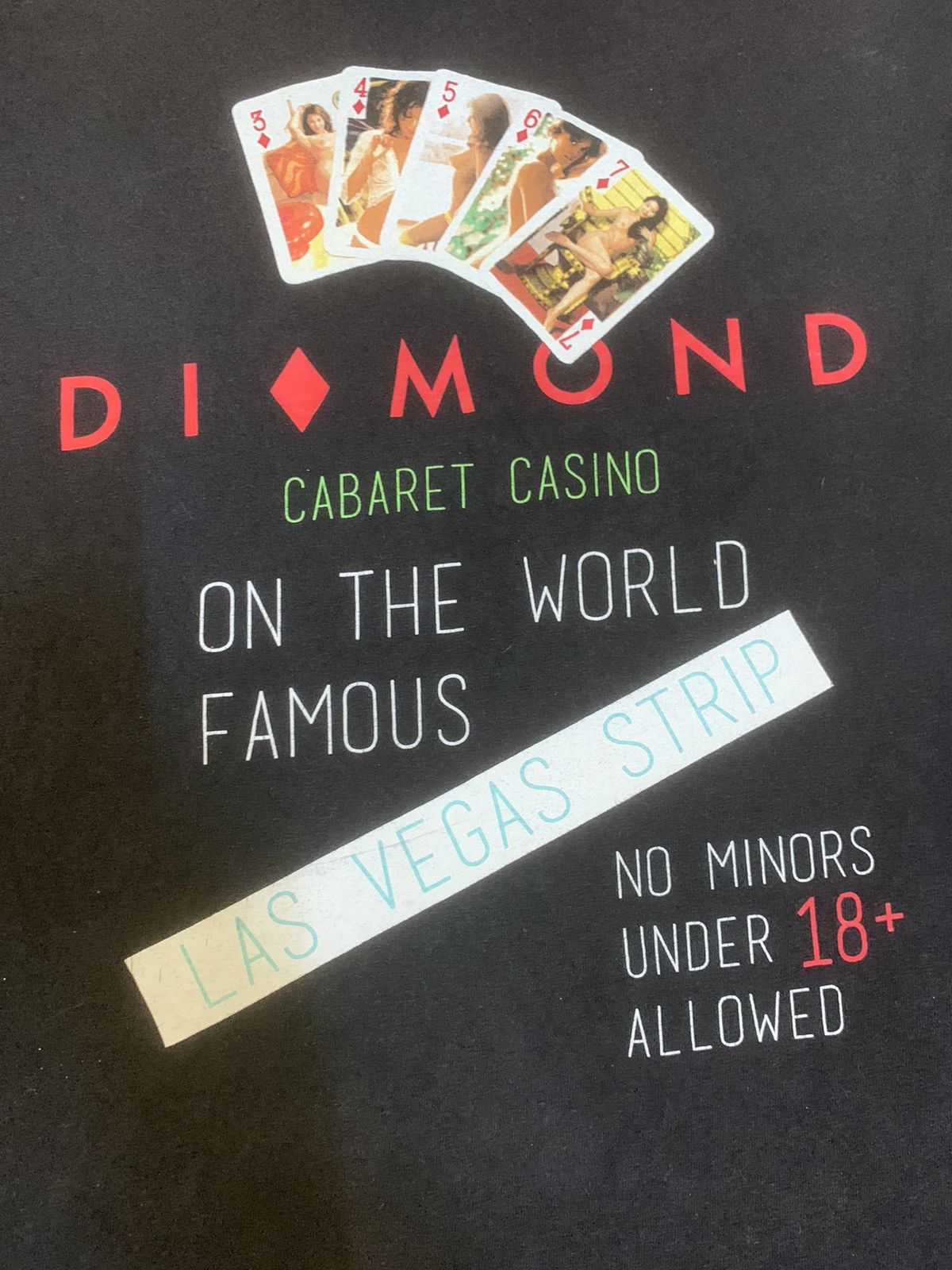 Diamond Supply Co. Diamond Supply co Caberet Casino Las Vegas tee Size US M / EU 48-50 / 2 - 9 Thumbnail