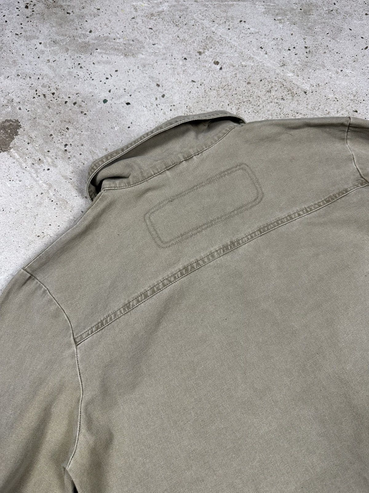 Japanese Brand Vintage Y2K Asymmetrical Utility Light Jacket Army Style Size US M / EU 48-50 / 2 - 12 Thumbnail