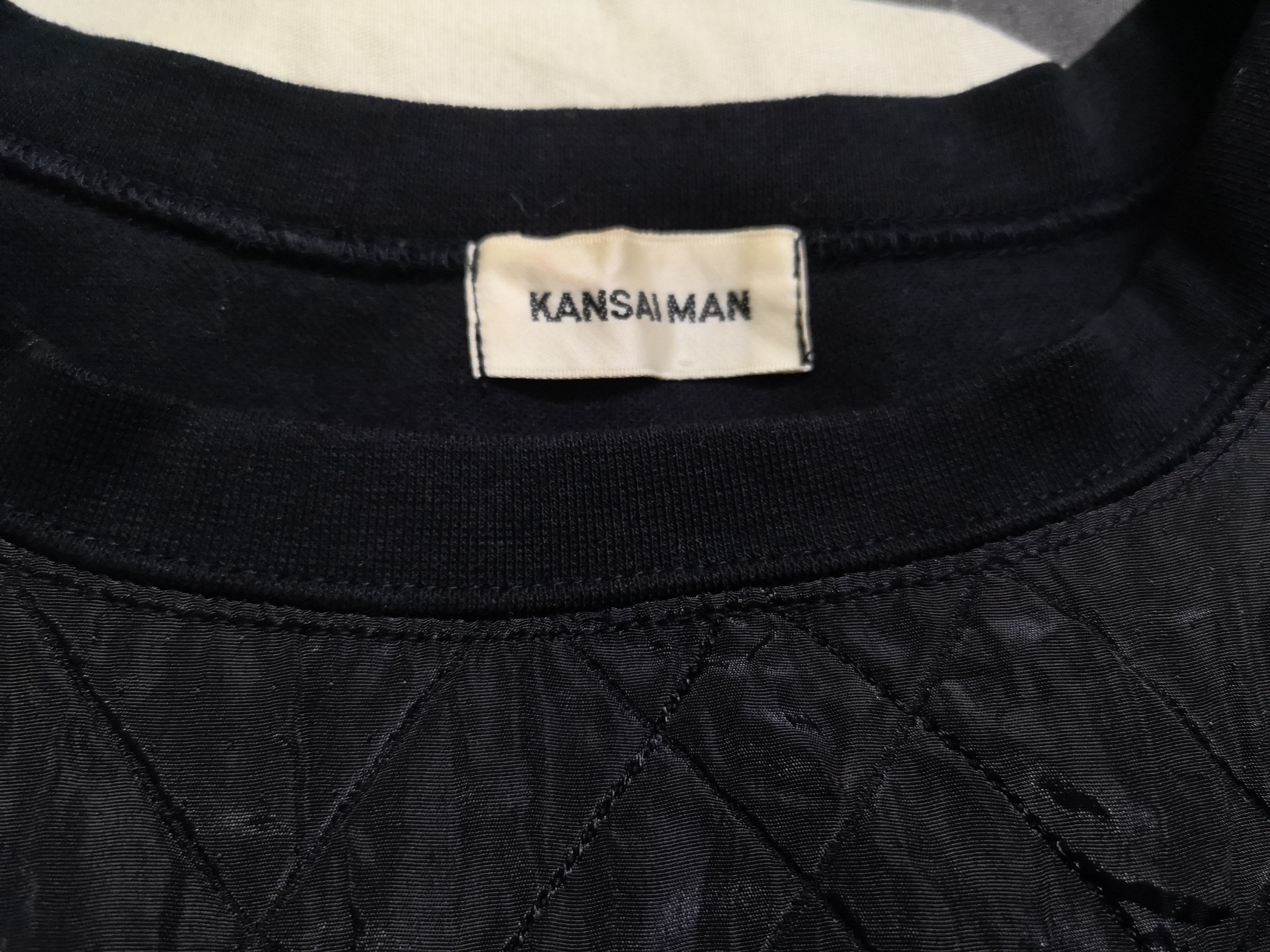 Kansai Yamamoto Vintage Kansai Quilted Sweatshirt Size US M / EU 48-50 / 2 - 7 Thumbnail