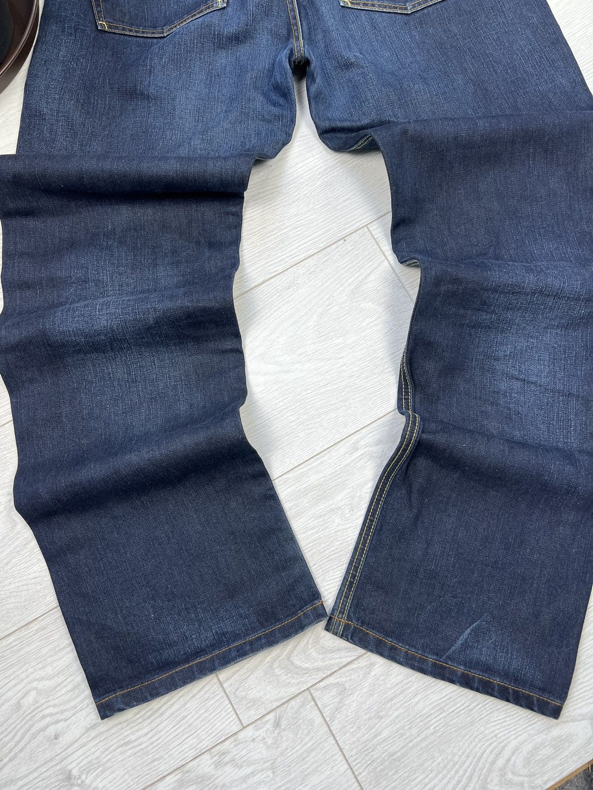 Armani × Vintage Vintage Y2K Armani Jeans Washed denim pants Size US 34 / EU 50 - 4 Thumbnail