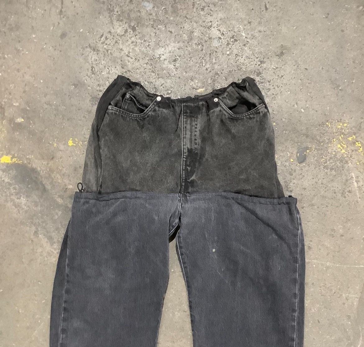 Kanye West YEEZY SEASON 9 Hybrid Cargo Denim Pants Runway Sample Size US 32 / EU 48 - 10 Thumbnail