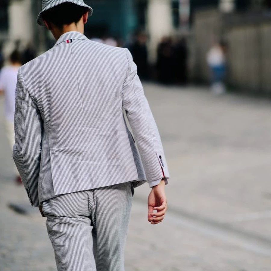 Thom Browne Thom Browne Seersucker Short Blazer Size 2 New NWT Light Size US M / EU 48-50 / 2 - 8 Thumbnail