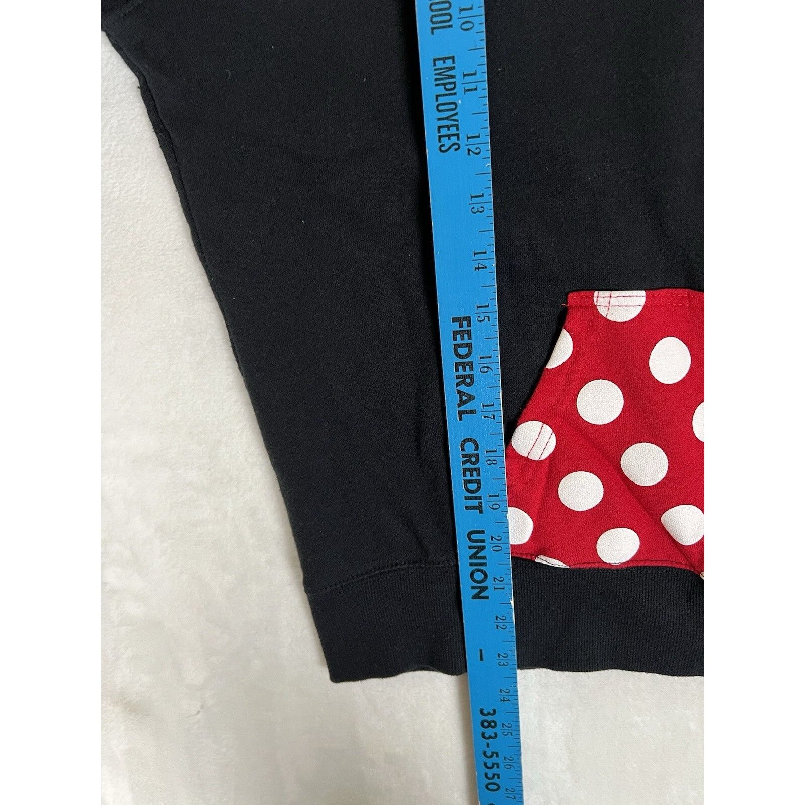 Disney Vintage Disney Minnie Mouse Full Zip Hoodie Sweatshirt Women Size XL / US 12-14 / IT 48-50 - 4 Thumbnail