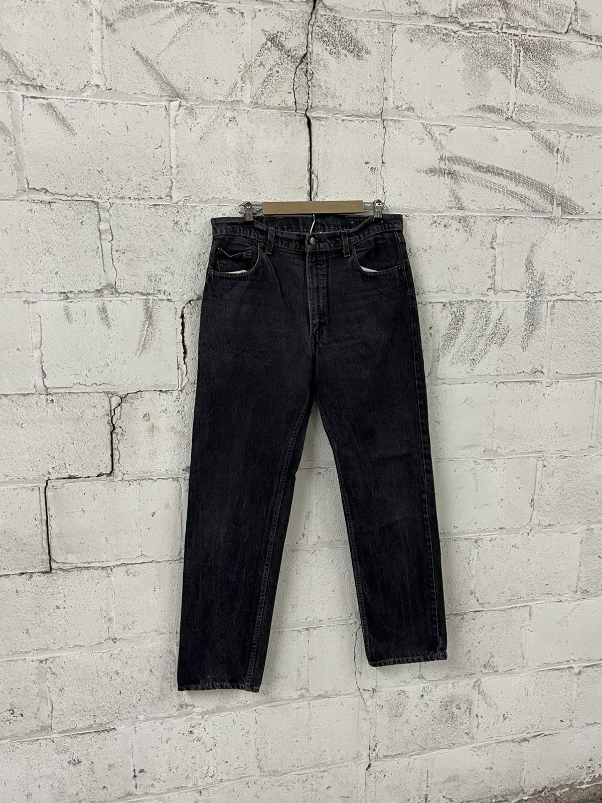 Levi's Levi’s 505 vintage black denim, rare streetwear hype Size US 36 / EU 52 - 2 Thumbnail
