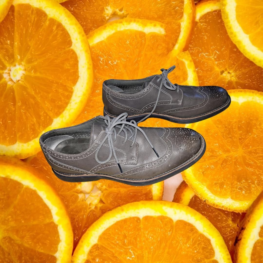 Sperry Sperry Gray Brown Wing Tip Oxfords Size US 10.5 / EU 43-44 - 3 Thumbnail