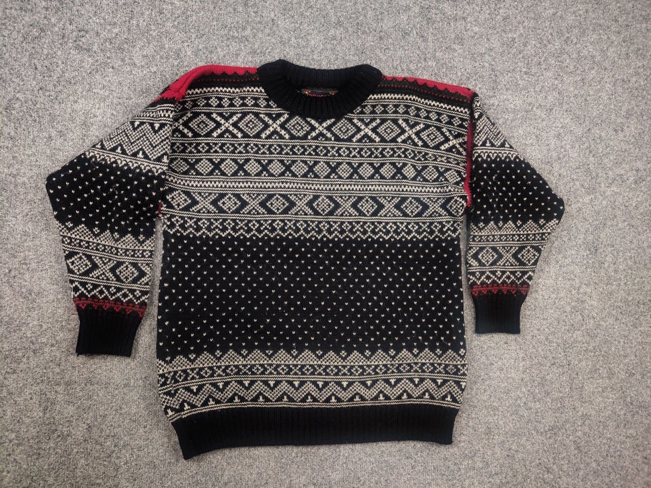 Dale Of Norway Vintage 80's Devold Pure wool Knit Fisherman Sweater Norweg Size US S / EU 44-46 / 1 - 2 Thumbnail
