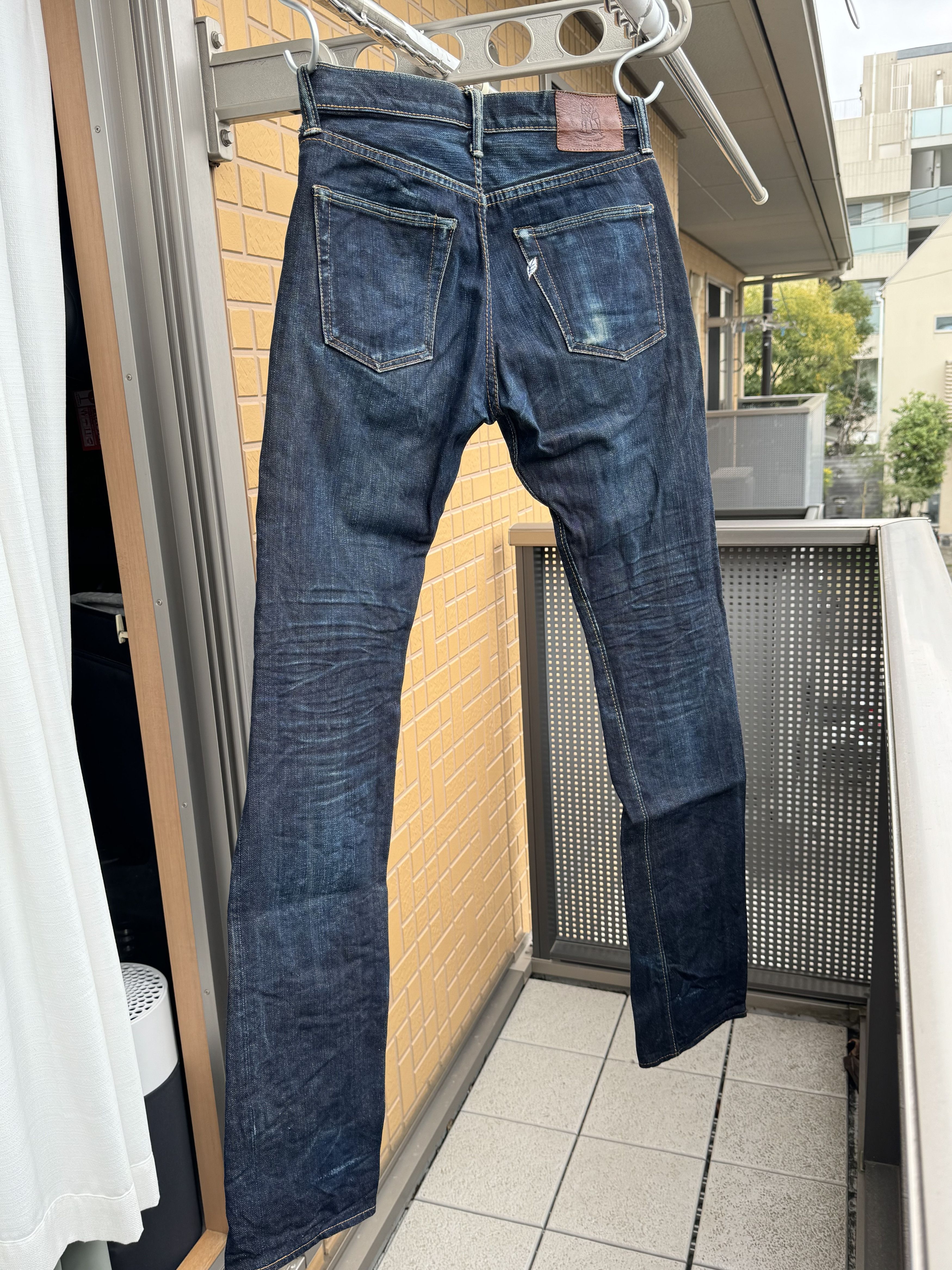 Pure Blue Japan Pure Blue Japan XX-011 Left Hand Twill Slim Tapered Jeans Size US 31 - 3 Thumbnail