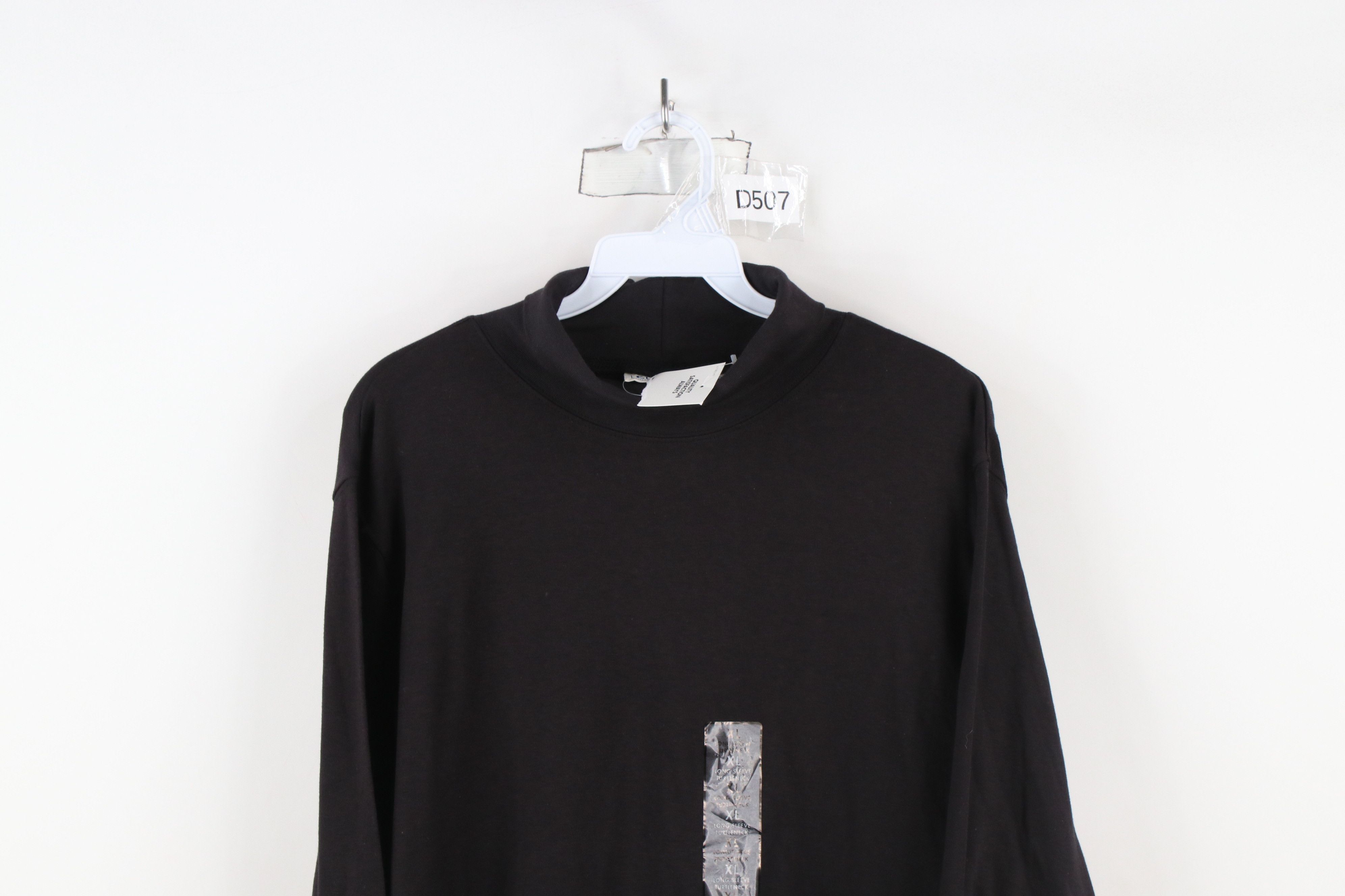 Vintage Deadstock Vintage Streetwear Long Sleeve Turtleneck T-Shirt Size US XL / EU 56 / 4 - 2 Thumbnail