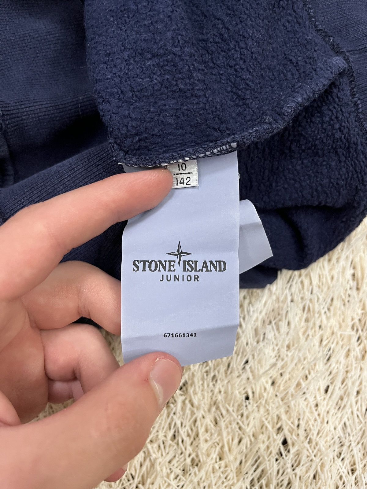 Stone Island Stone Island Junior Nylon Panel Tracksuit Sweatshirt Pants Size US XXS / EU 40 - 8 Thumbnail