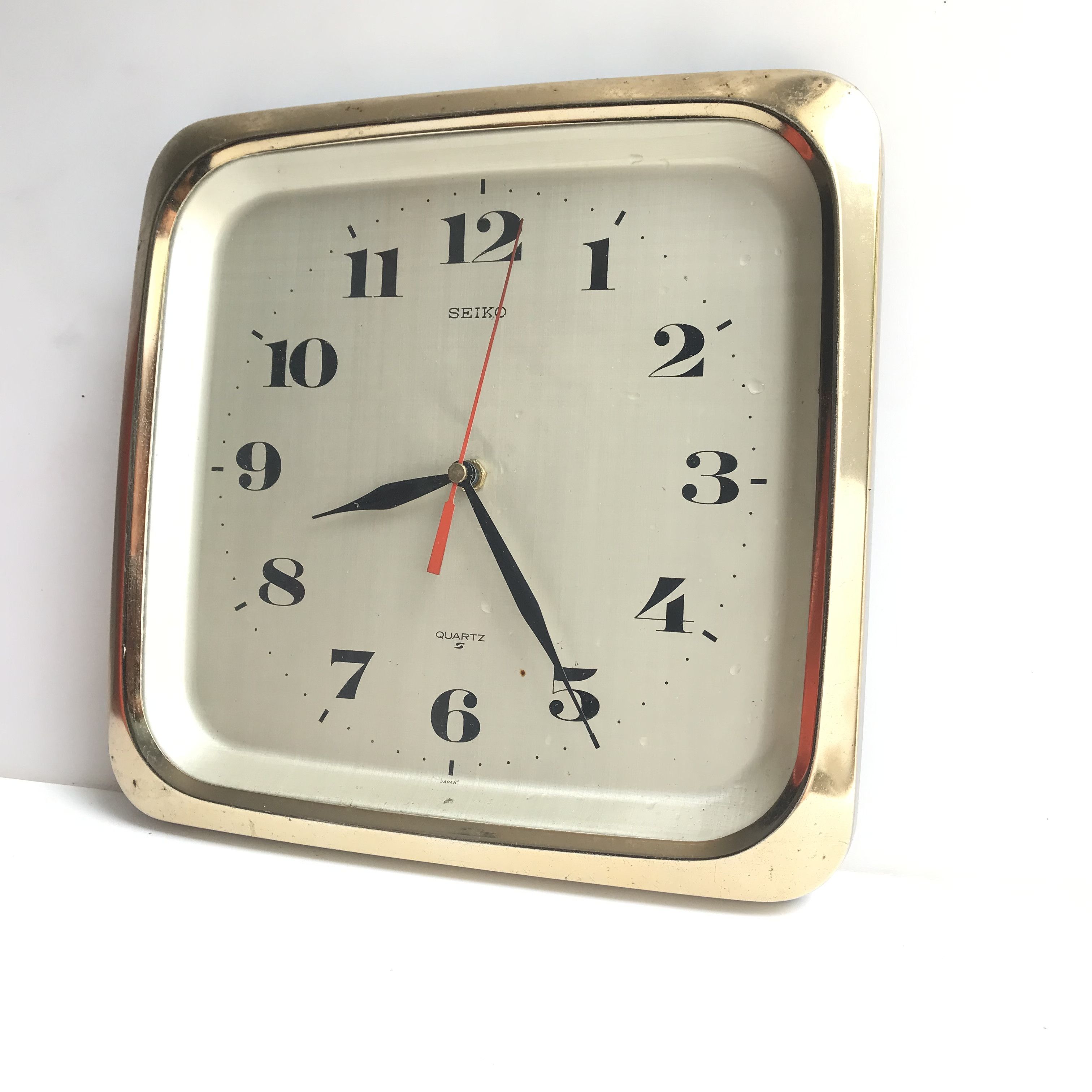 Japanese Brand Vintage Seiko Japan Wall Clock Vintage Space age midcentury Size ONE SIZE - 3 Thumbnail