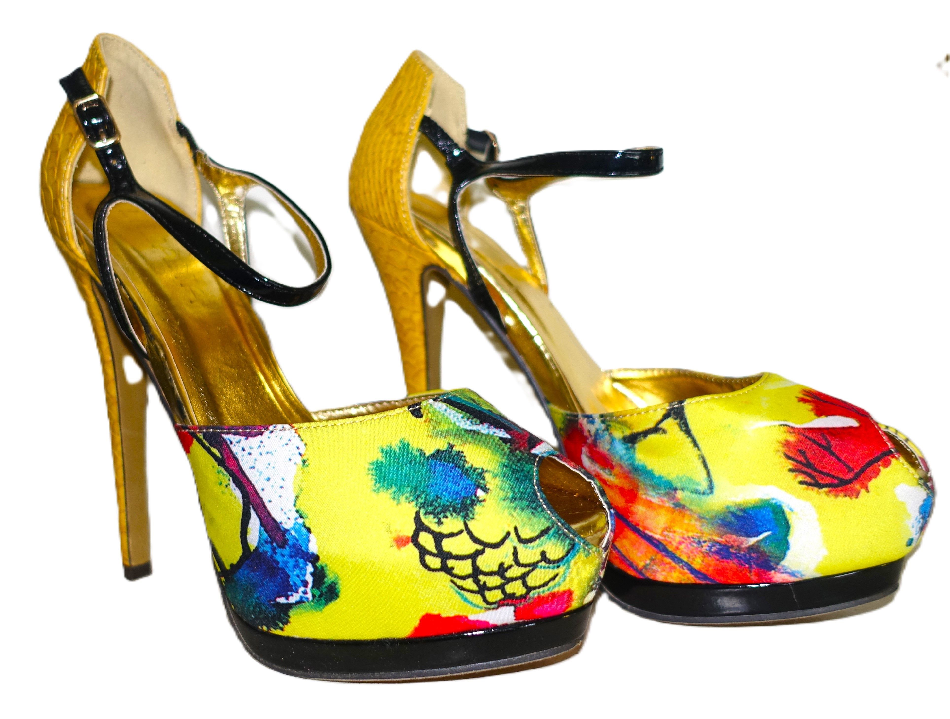 Other Liliana Multi colored Stilettos 8 Size US 8 / IT 38 - 2 Thumbnail