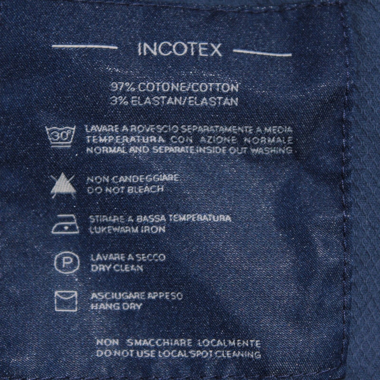 Incotex INCOTEX New with tags Chino Size 28 US In Blue Size US 28 / EU 44 - 6 Thumbnail