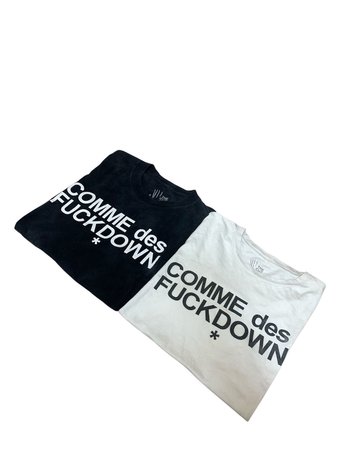 Comme Des Fuck Down Comme des fuckdown shirt white&black Size US M / EU 48-50 / 2 - 1 Thumbnail