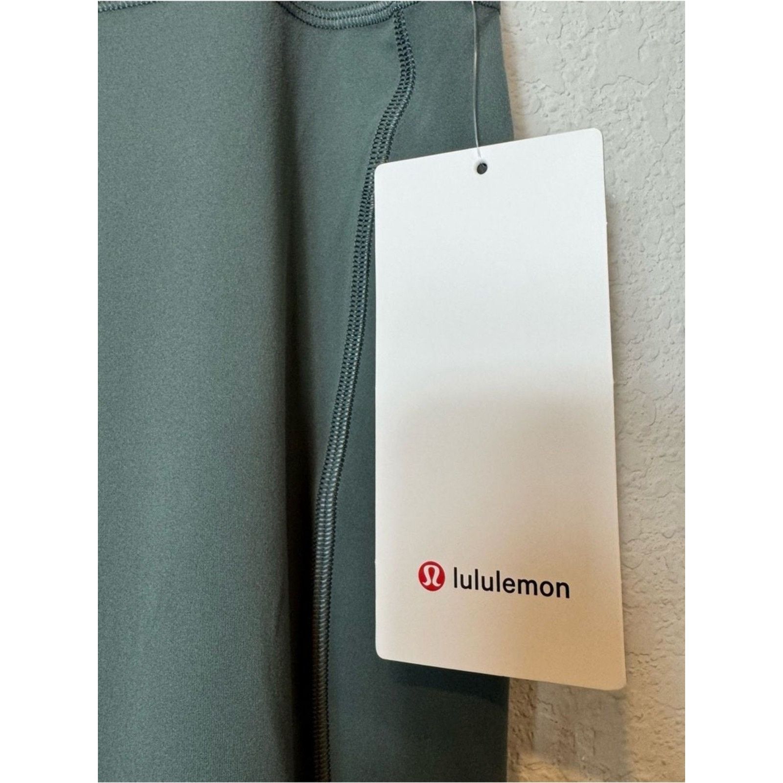 Lululemon Lululemon Align HR Pant 25” Pockets Palm Deco Green Sz 14 Size 36" / US 14 / IT 50 - 2 Thumbnail