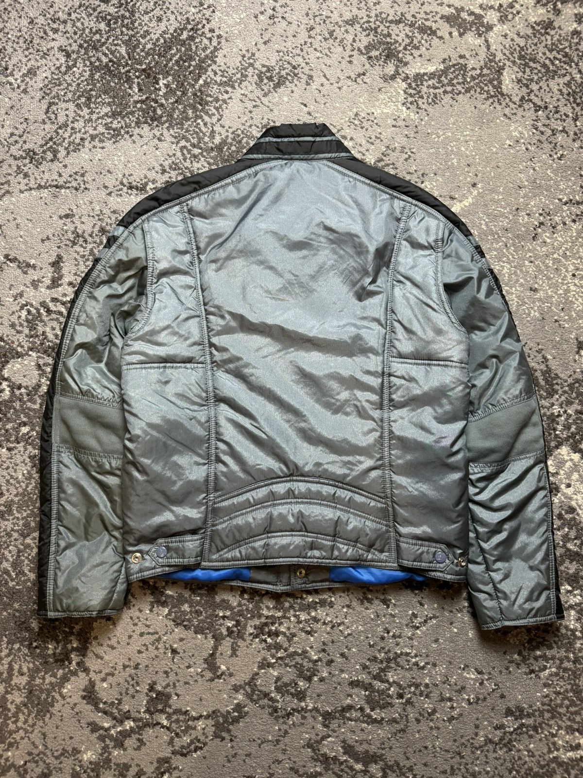 Diesel × Japanese Brand × Vintage Vintage Y2K Diesel Starnylon Metal Motorcycle Opium Bomber Size US S / EU 44-46 / 1 - 13 Thumbnail