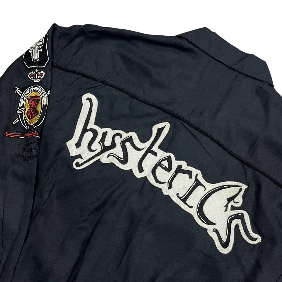 Hysteric Glamour Hysteric Glamour Big Logo Two Pocket Rayon Jacket Size US L / EU 52-54 / 3 - 5 Thumbnail