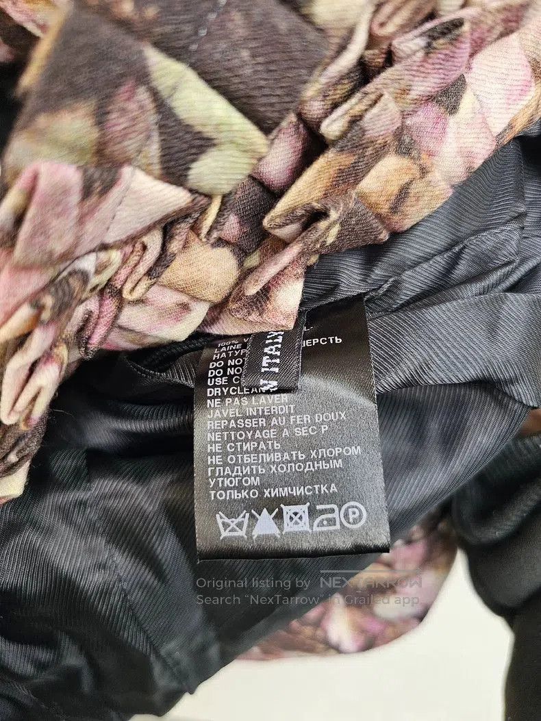 Ann Demeulemeester floral print blazer by ann demeulemeester Size US S / EU 44-46 / 1 - 6 Thumbnail
