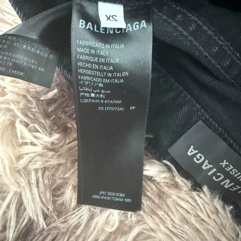 Balenciaga Balenciaga size XS 25 Spring Drawstring Denim Pants Size US 27 - 4 Thumbnail