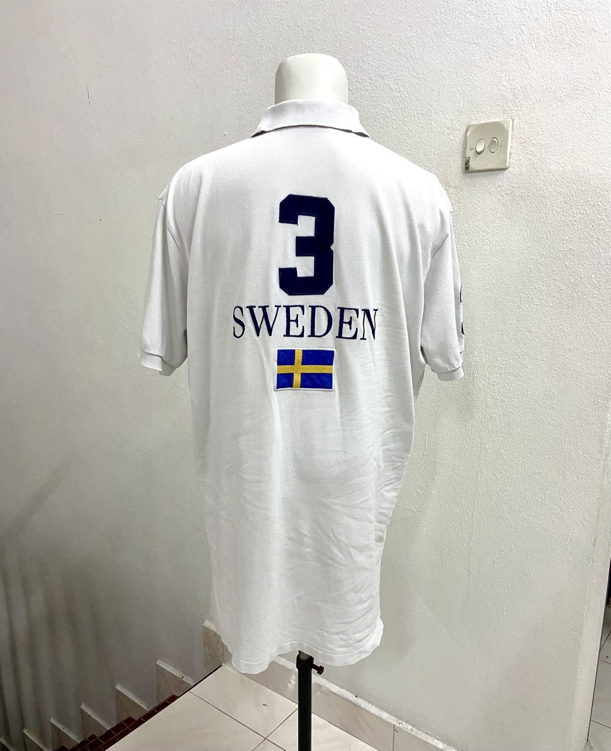 Polo Ralph Lauren VINTAGE POLO RALPH LAUREN SWEDEN BIG PONY Size US XL / EU 56 / 4 - 6 Thumbnail
