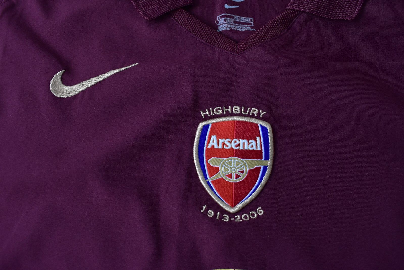 Nike 2005-06 NIKE Arsenal FC SIZE L.Boys (Youth) 160cm Size US XXS / EU 40 - 6 Thumbnail