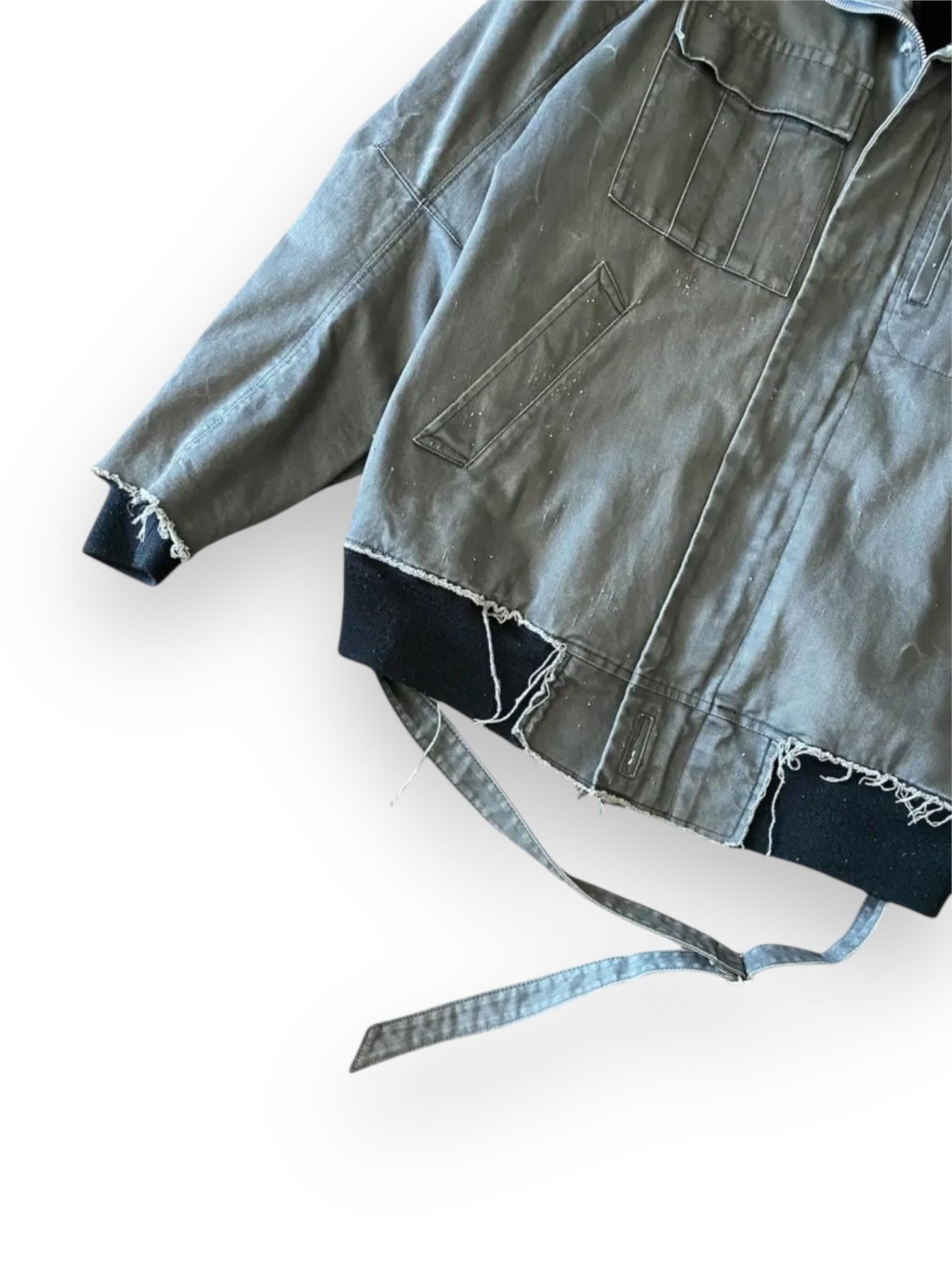 Undercover AW05 "Arts & Crafts" Fur-Lined Distressed Military Jacket Size US M / EU 48-50 / 2 - 9 Thumbnail
