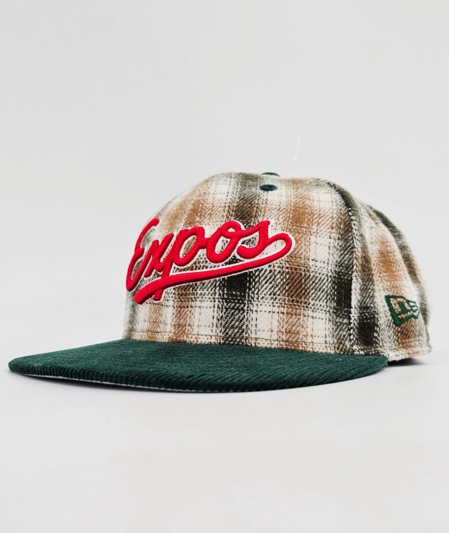 New Era New Era 59Fifty Montreal Expos Plaid Hat Size 7 5/8 new!! Size ONE SIZE - 3 Thumbnail