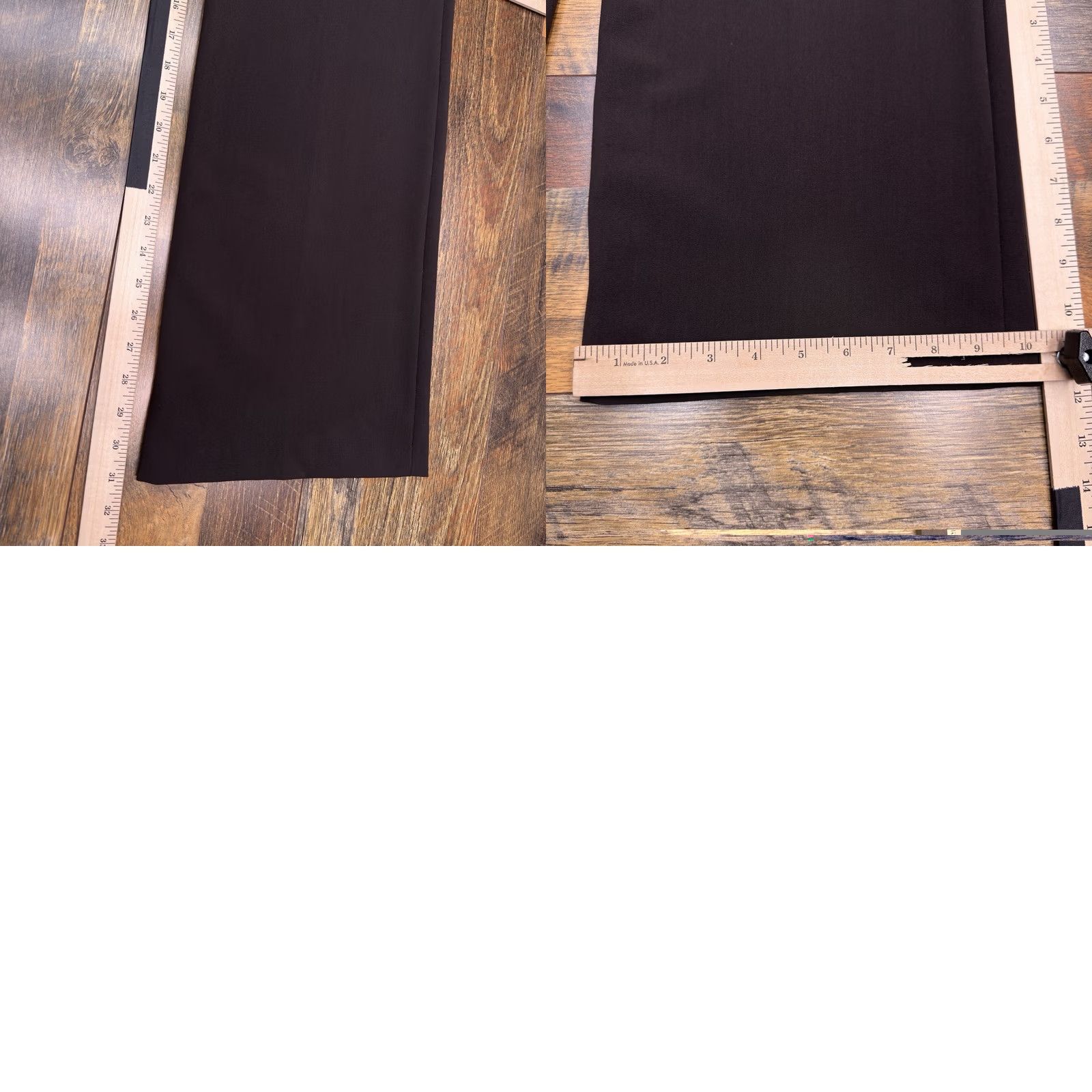 Nicole Miller Nicole Miller Pants Womens 6 Dark Chocolate Easy Care Essential Perfect Fit New Size 28" / US 6 / IT 42 - 9 Thumbnail