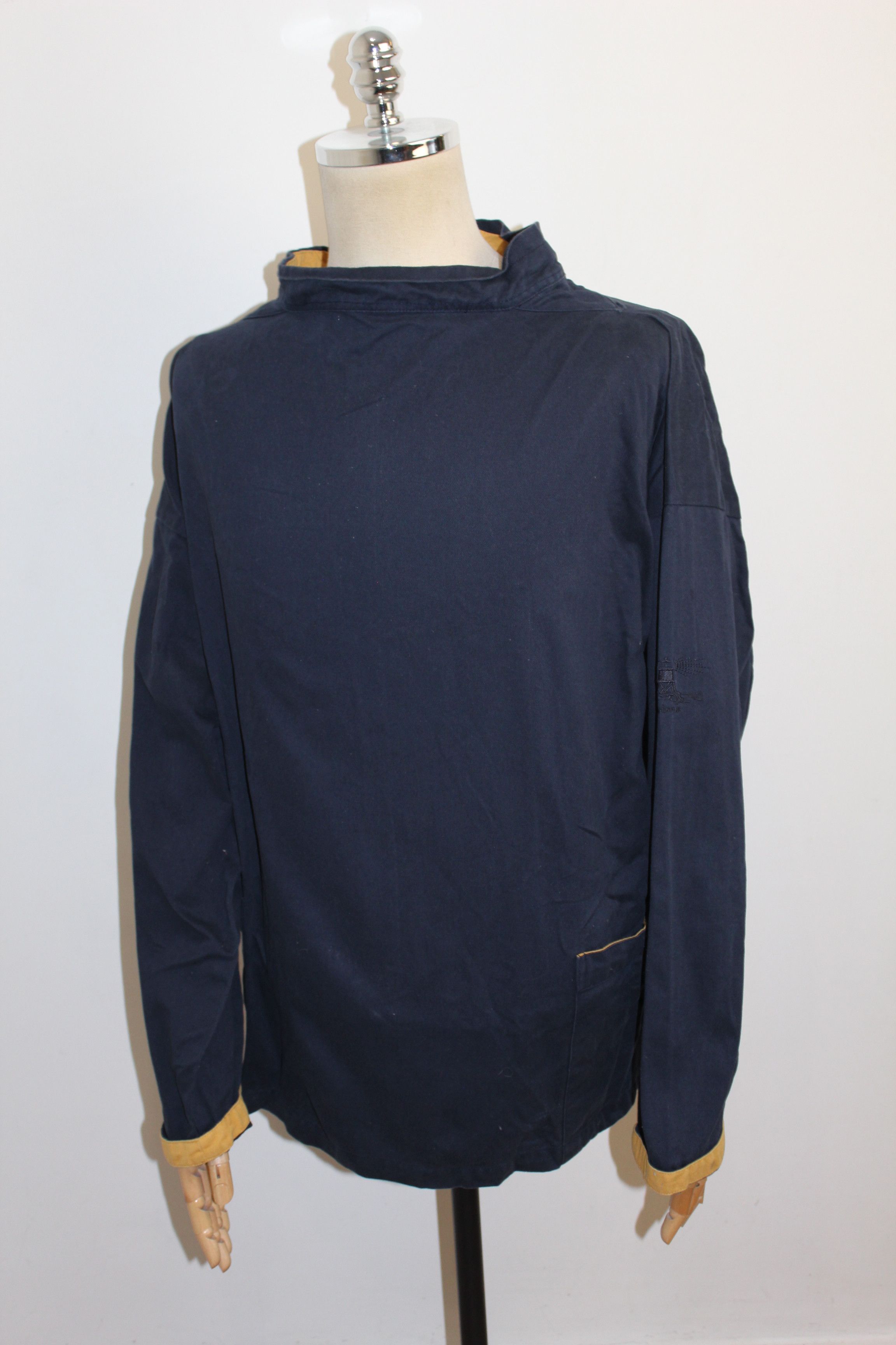 Barbour Men's Barbour Crew Neck Overshirt Size US L / EU 52-54 / 3 - 3 Thumbnail