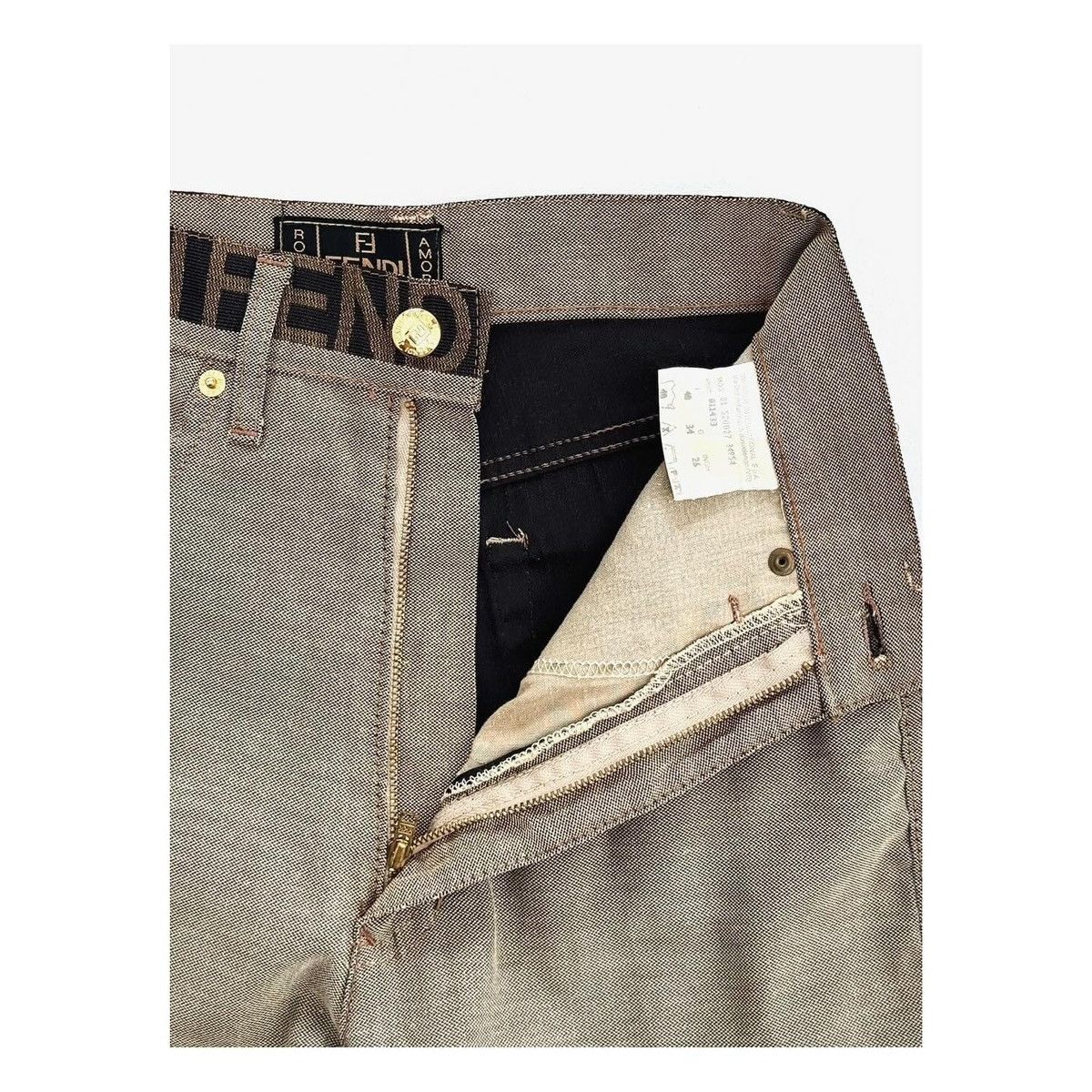 Fendi Fendi Monogram pants Size 24" / US 00 / IT 34 - 5 Thumbnail