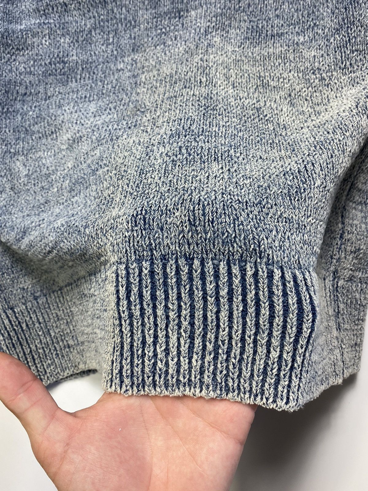 Allsaints Allsaints isumi crew blue garment knit sweater jumper Size US S / EU 44-46 / 1 - 6 Thumbnail