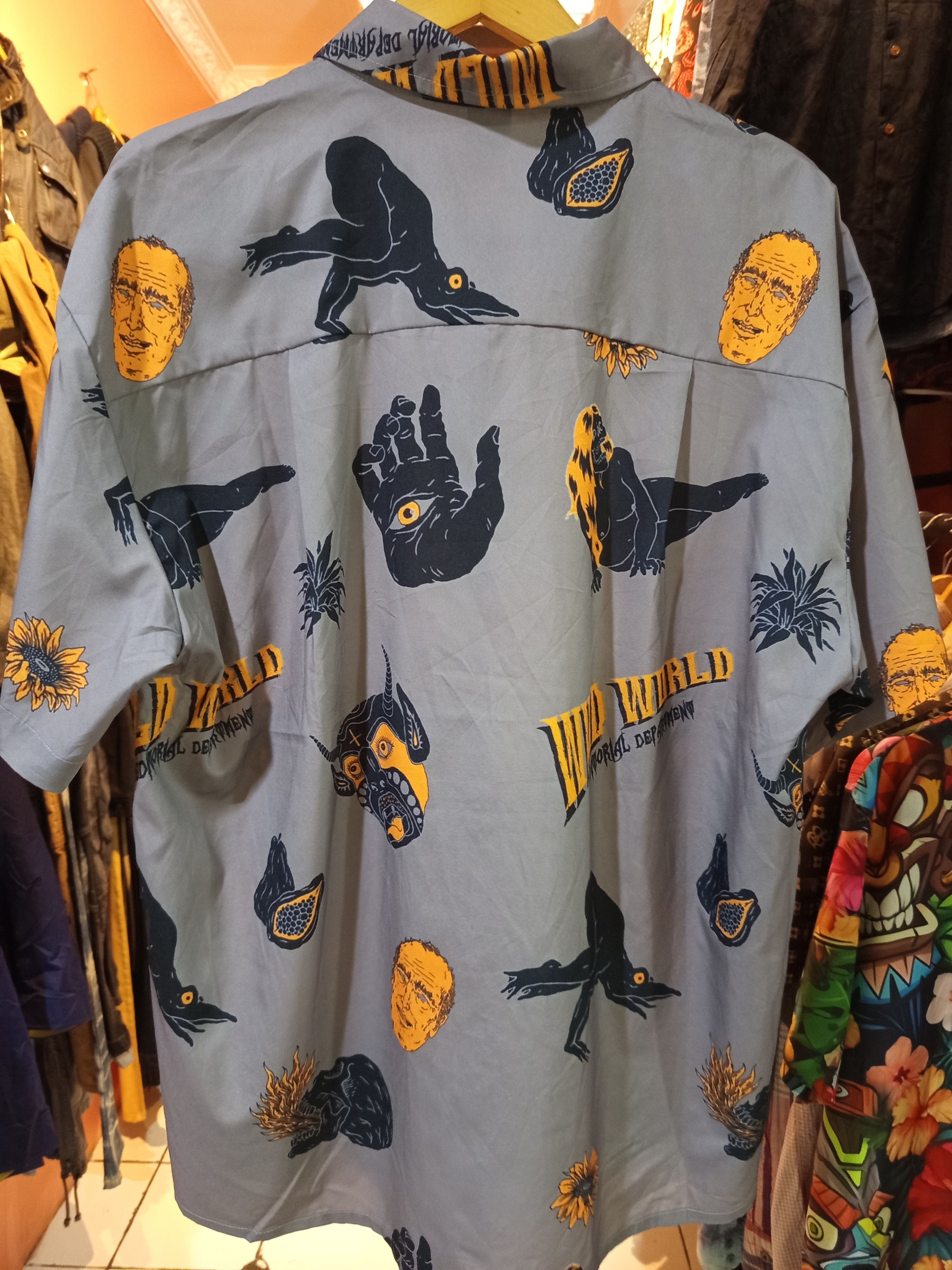Vintage Editorial Department Surreal Wild World Shirt Size US XL / EU 56 / 4 - 5 Thumbnail