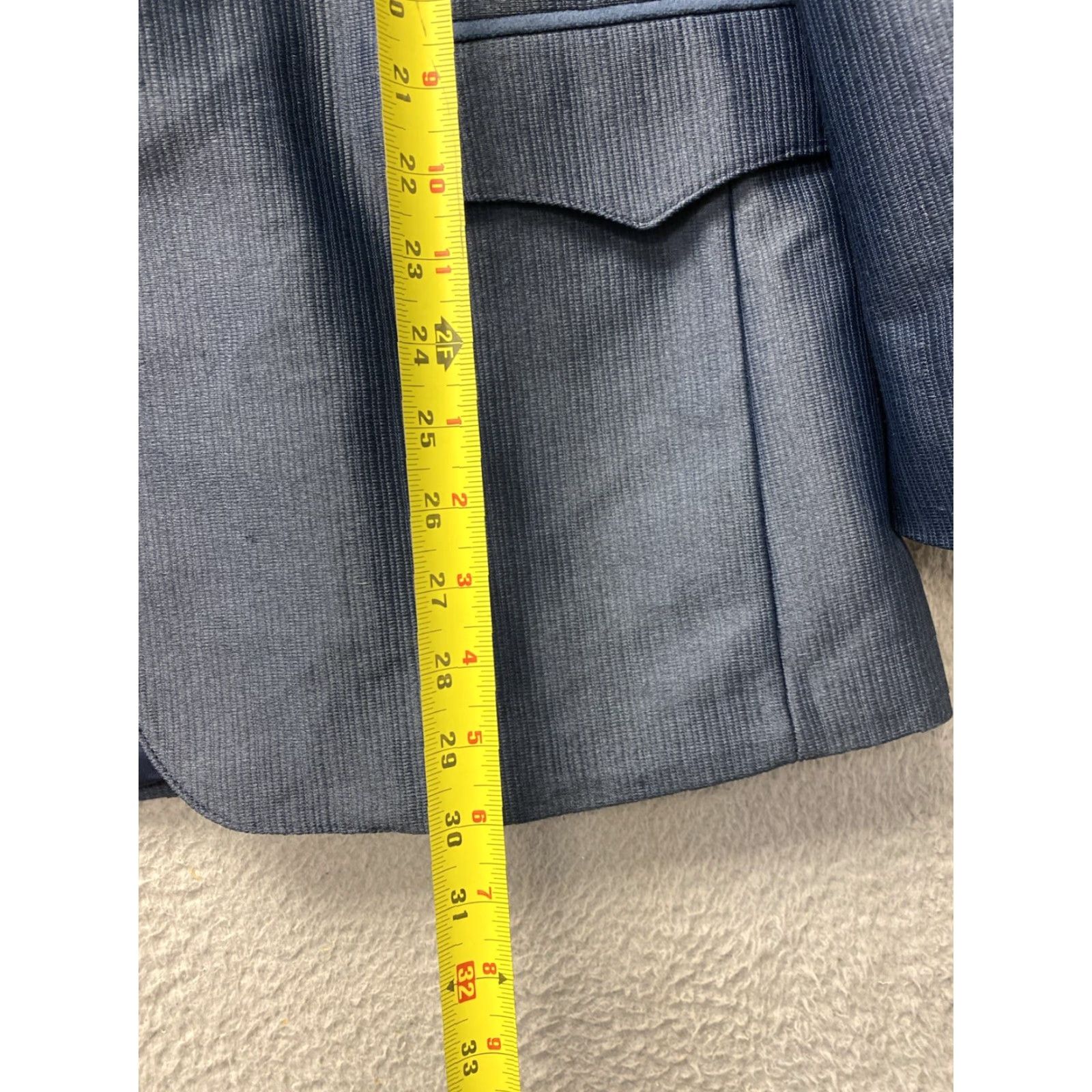 Shepler’s Men’s Blue Western Blazer Jacket Sz 42R
