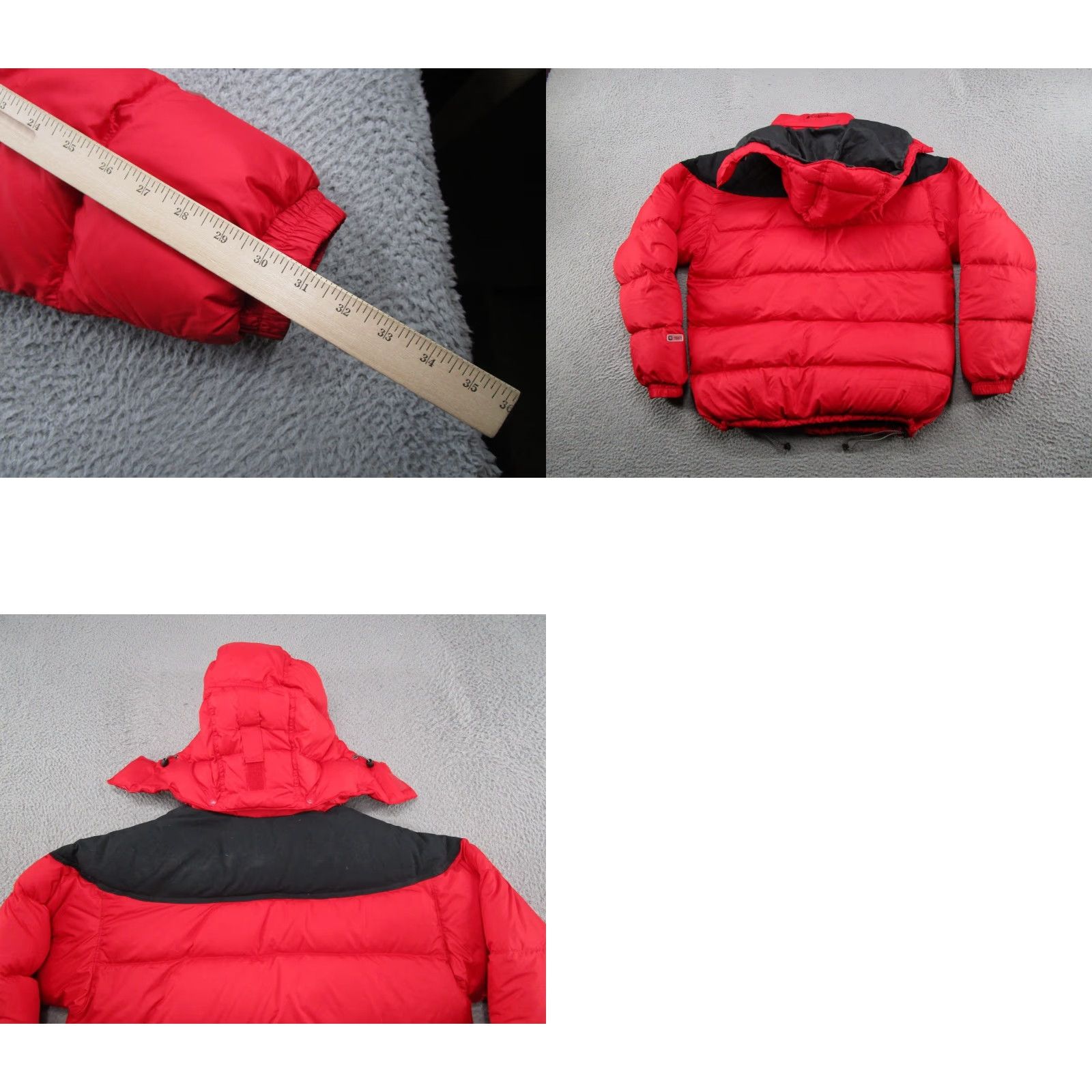 Vintage VINTAGE Columbia Puffer Jacket Men’s L Red Down Fill Winter Coat Hooded Read Size US L / EU 52-54 / 3 - 9 Thumbnail