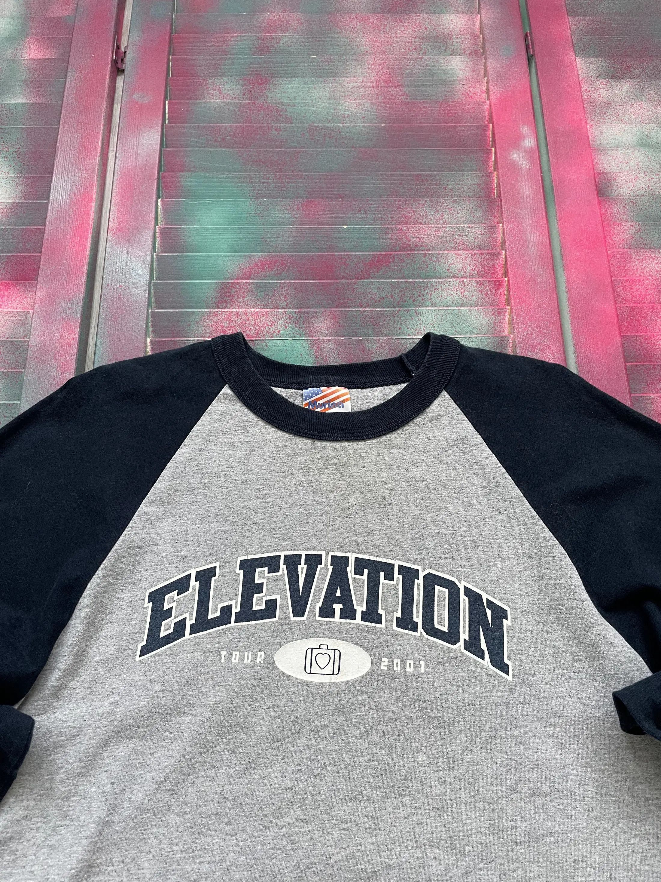 Band Tees Vintage U2 Elevation Tour 2001 Concert Long Sleeve Size US M / EU 48-50 / 2 - 5 Thumbnail