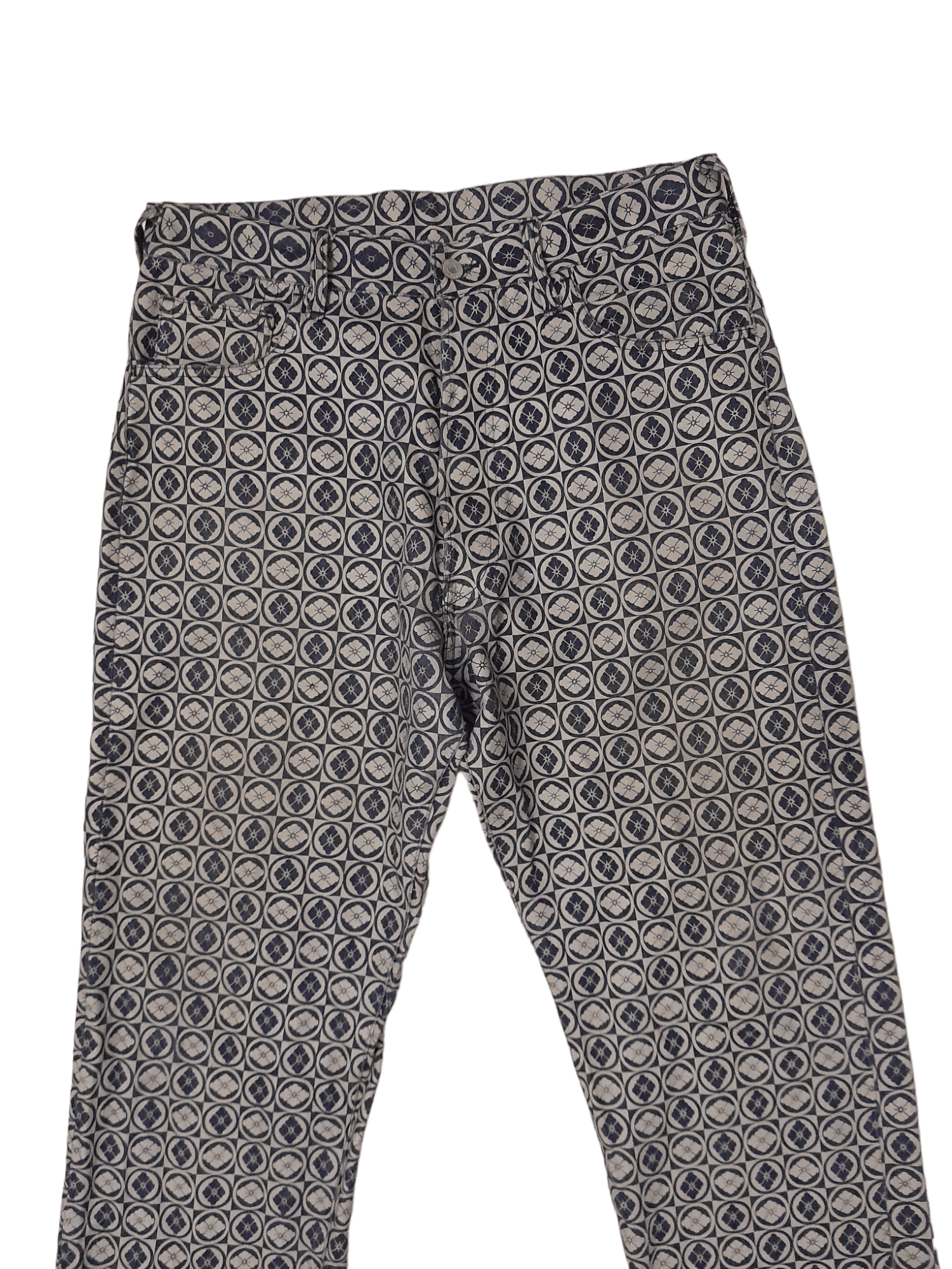 Evisu Evisu Hidehiko Yamane Full Print Denim Ebisu Logo (F301) W34 Size US 34 / EU 50 - 7 Thumbnail