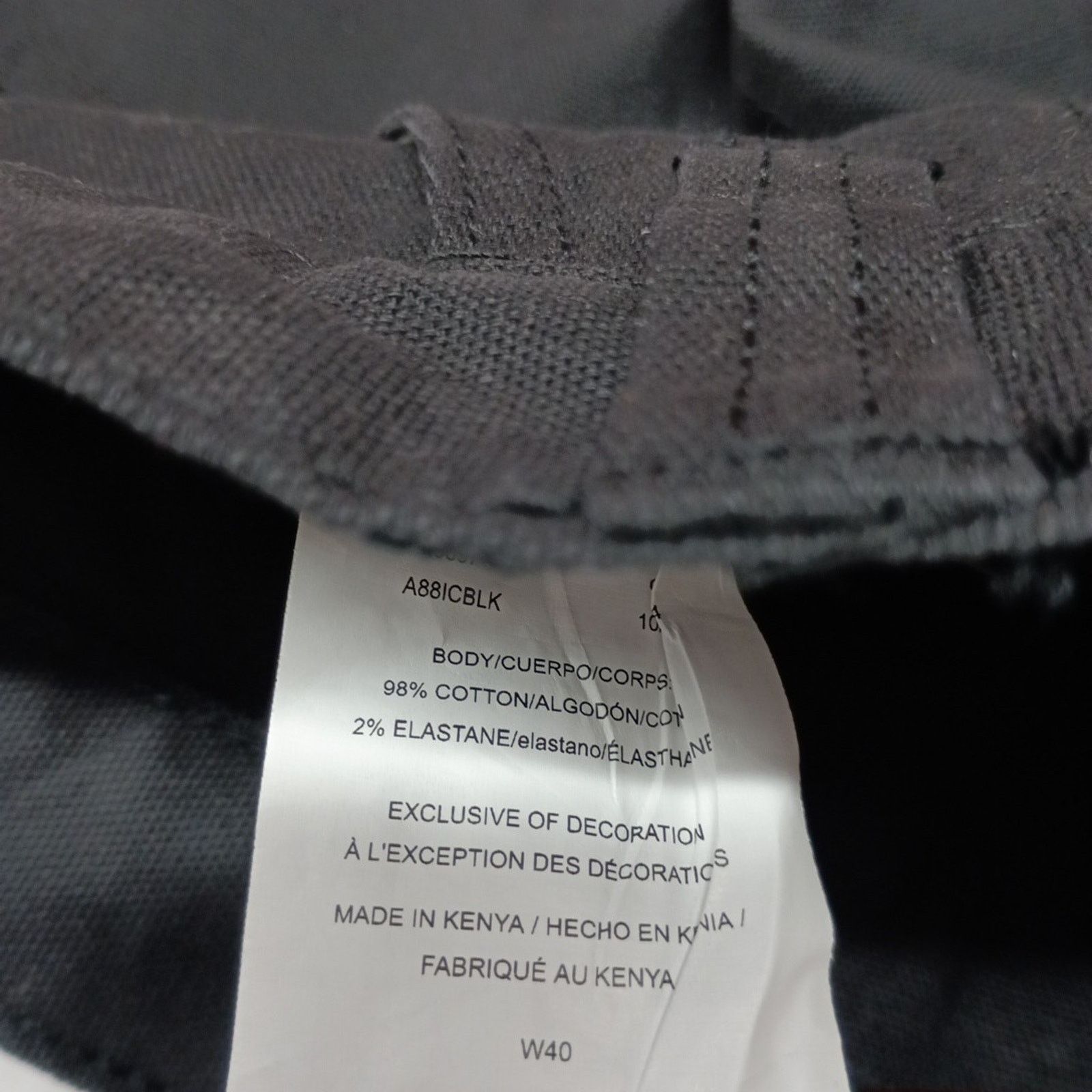 Dickies Dickies Men's Size 40 11” Ins Black Work Shorts Flex Utility Size US 40 / EU 56 - 3 Thumbnail