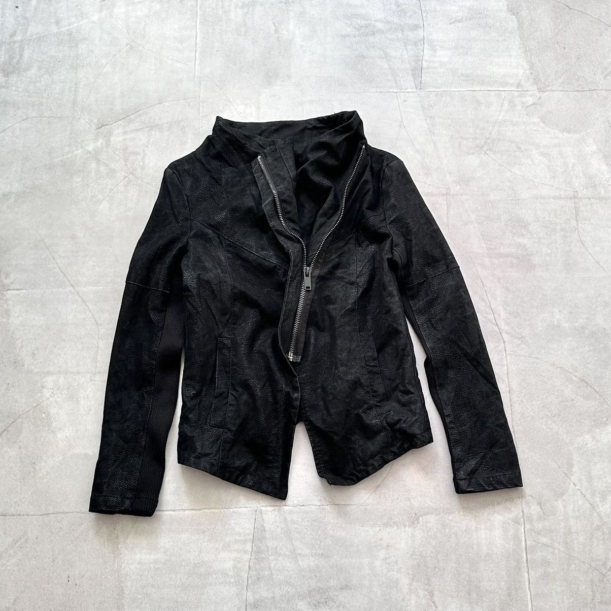 Hysteric Glamour × Undercover Gothic Biker Jacket Side Zip Punk Demeulemeester Vibe Size S / US 4 / IT 40 - 1 Thumbnail