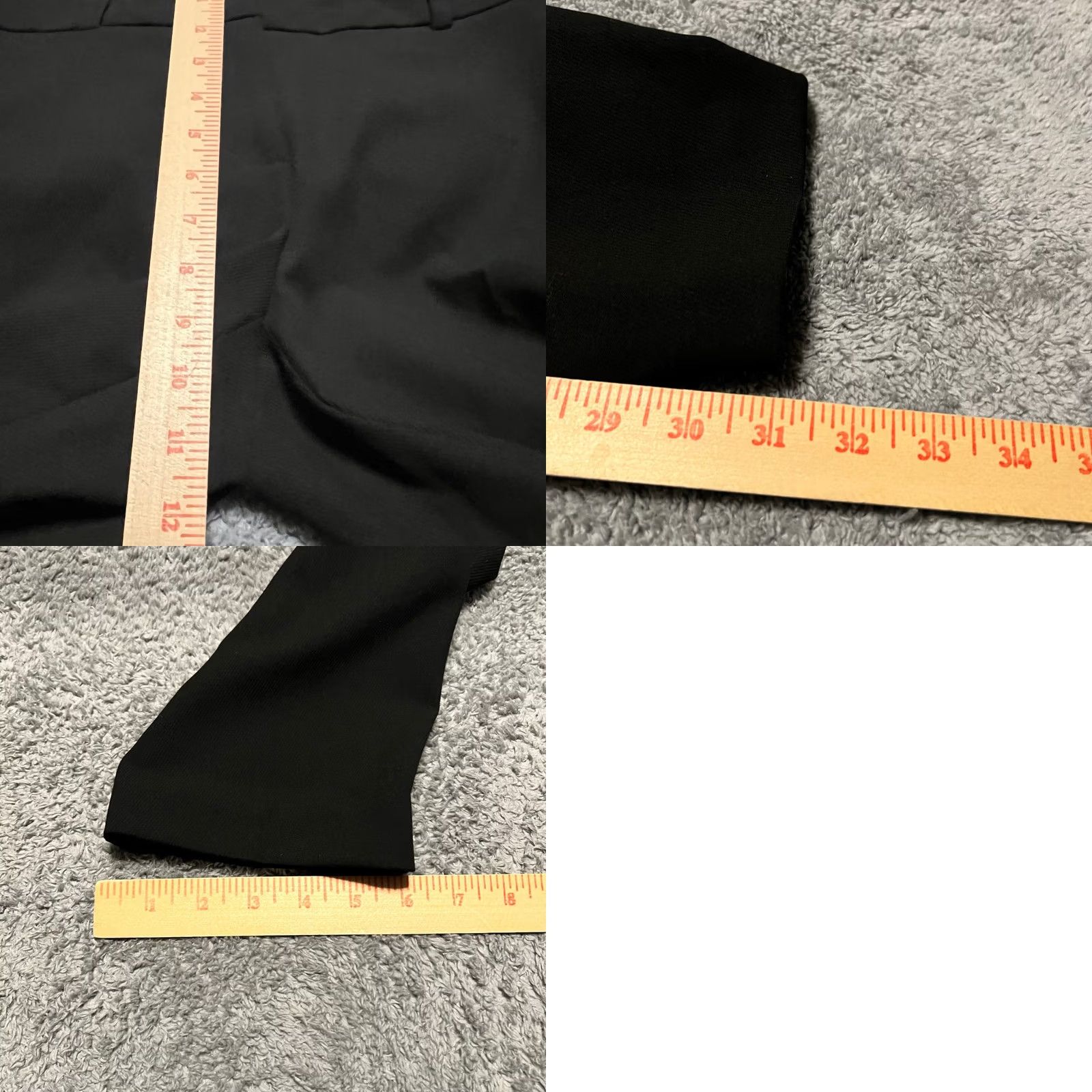 Trina Turk VINTAGE Trina Turk Pants Womens 6 Black Straight Dress Work Ladies Pants 32x31 Size 28" / US 6 / IT 42 - 8 Thumbnail