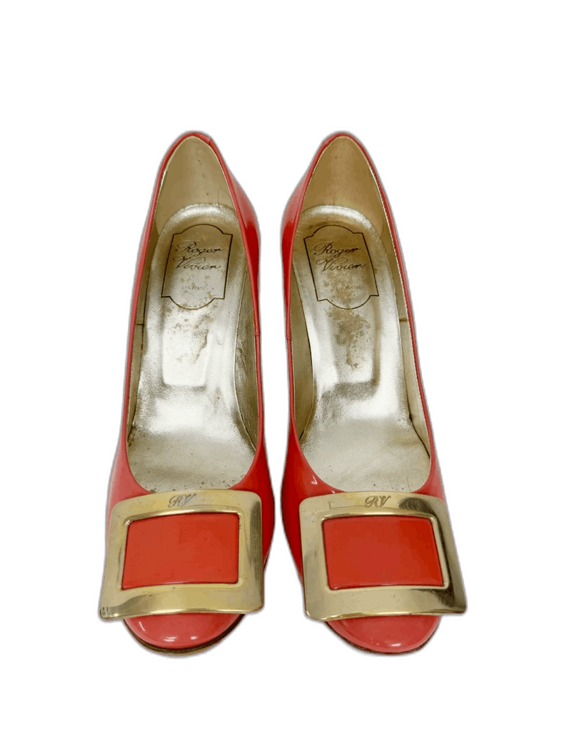 Roger Vivier Roger Vivier Red High Heels Size 36 Size US 6 / IT 36 - 1 Thumbnail