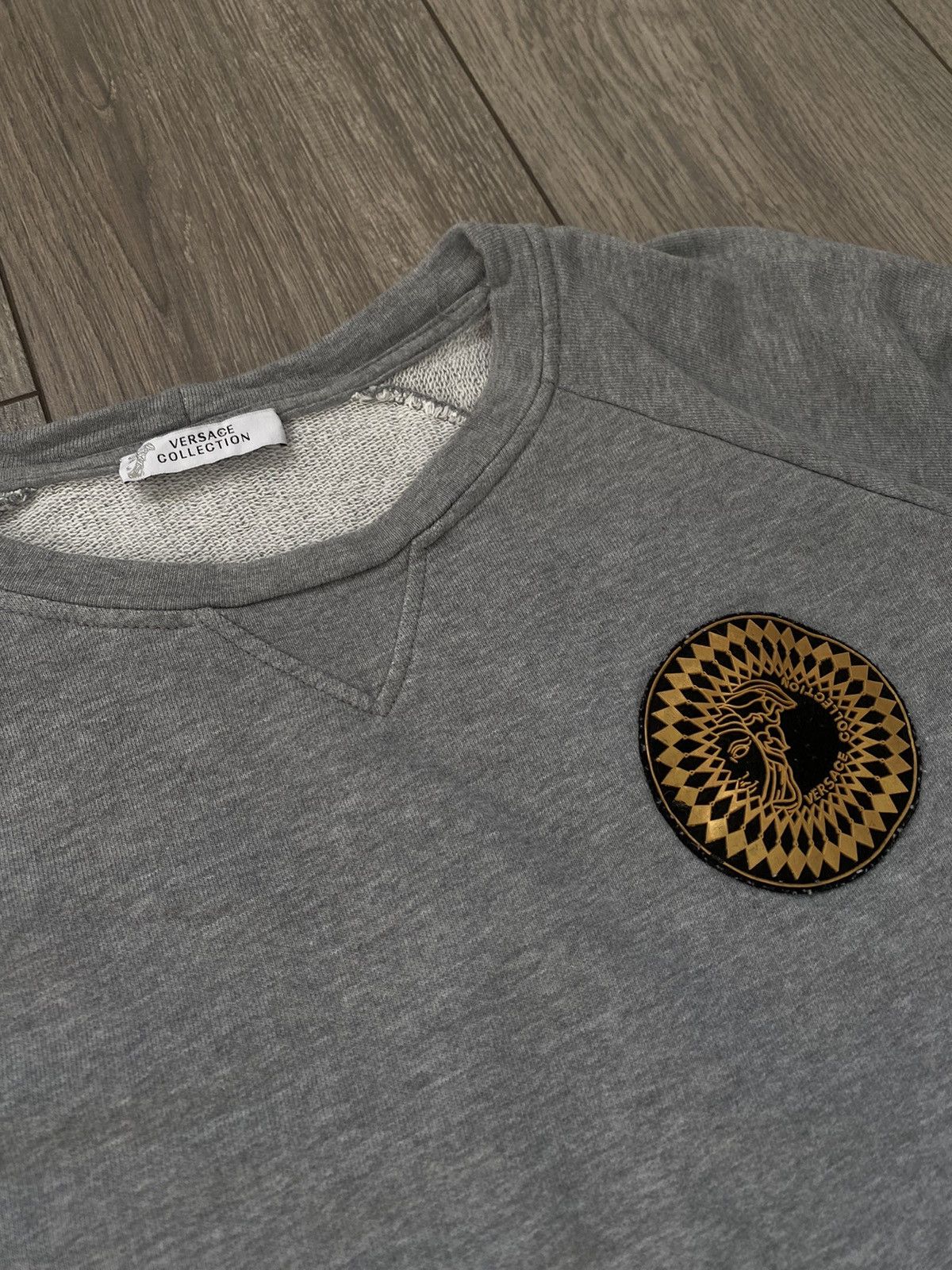 Versace Versace Collection XL Sweatshirt Logo Medusa Jumper Size US L / EU 52-54 / 3 - 2 Thumbnail