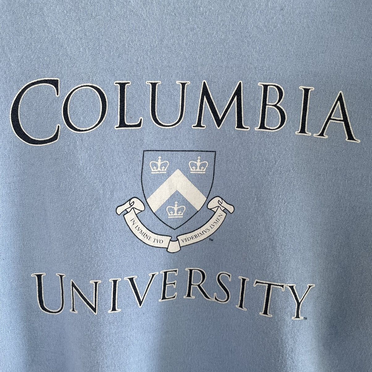 Other Vintage Colombia University Baby Blue Crewneck Sweatshirt Size US S / EU 44-46 / 1 - 3 Thumbnail