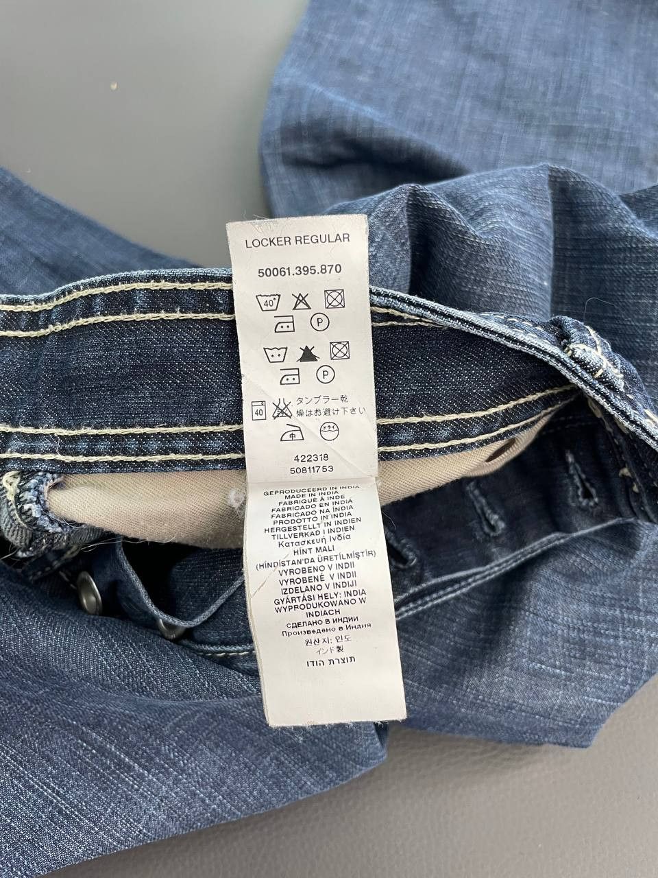 G-Star Vintage Gstar Raw denim Jeans Baggy Drill cargo Oldmoney Size US 32 / EU 48 - 8 Thumbnail