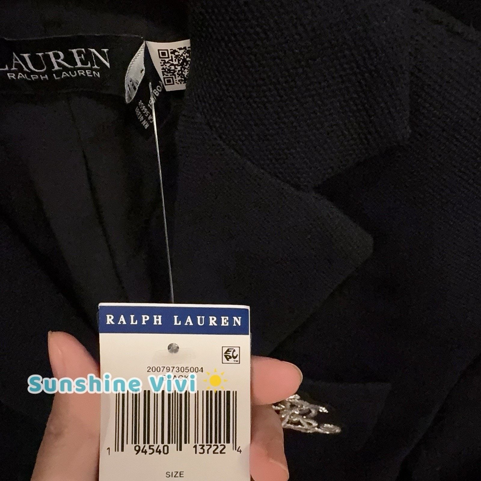 Lauren Ralph Lauren NWT Ralph Lauren Polo Women's Bullion Jacquard Blazer Black Size M / US 6-8 / IT 42-44 - 8 Thumbnail
