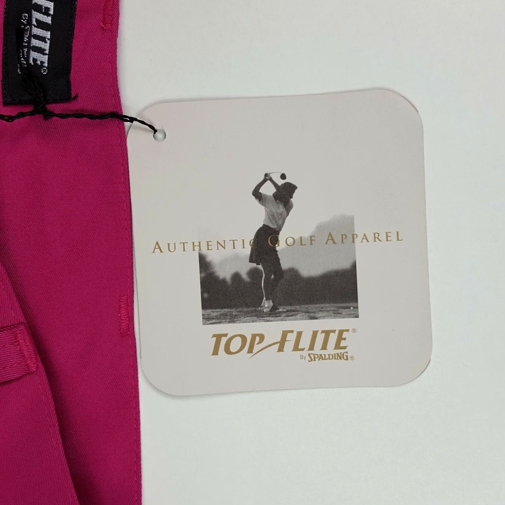Spalding VINTAGE Spalding Golf Womens Size 8 High Waist Pleated Athletic Outdoor Shorts Pink Size 26" / US 2 / IT 38 - 3 Thumbnail